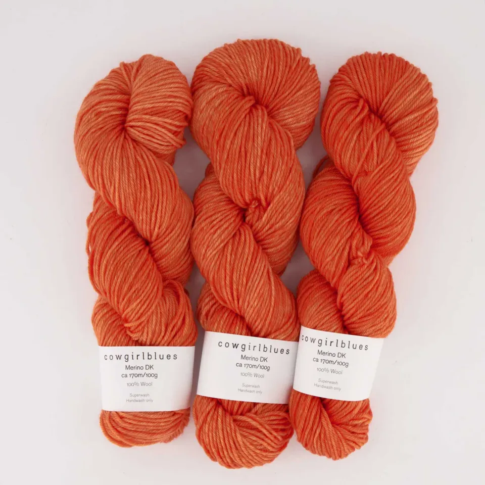 Cowgirlblues Merino DK Carrot Juice Merinowolle DK