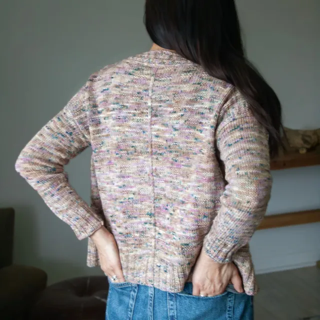 Madelinetosh Cactus Bloom Strickanleitung Cardigan PDF