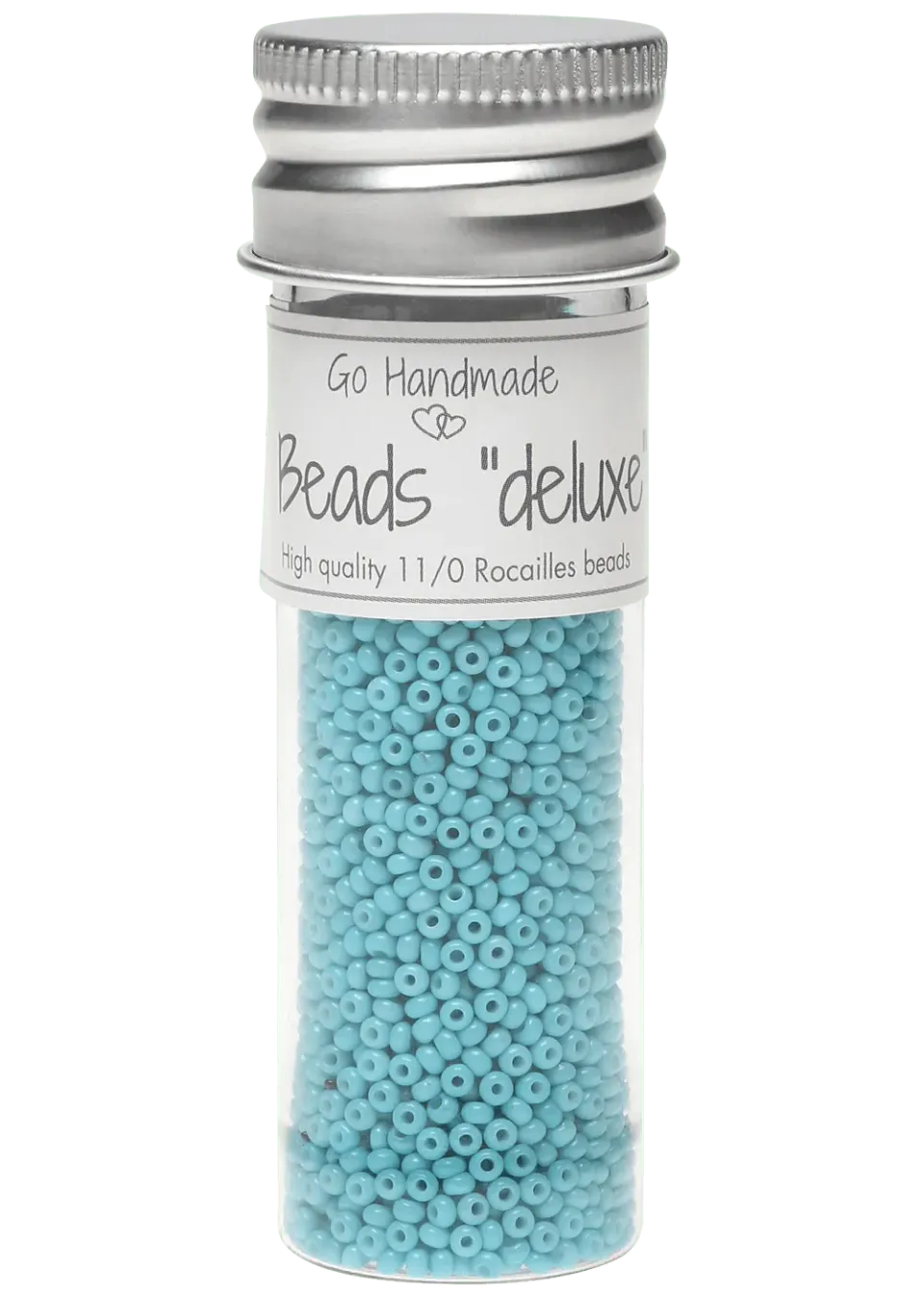 Go Handmade Glasperlen türkis 2,2 mm 30 g