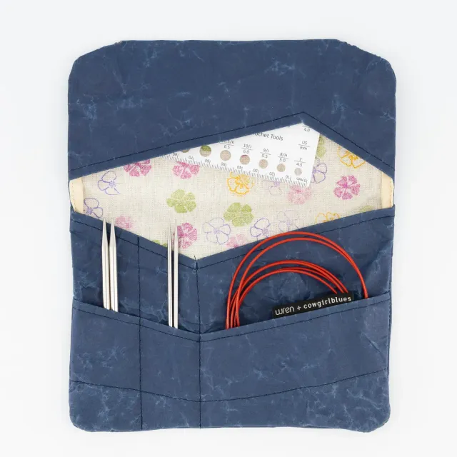 Cowgirlblues Needle Pouch Nadeletui Zementpapier creme