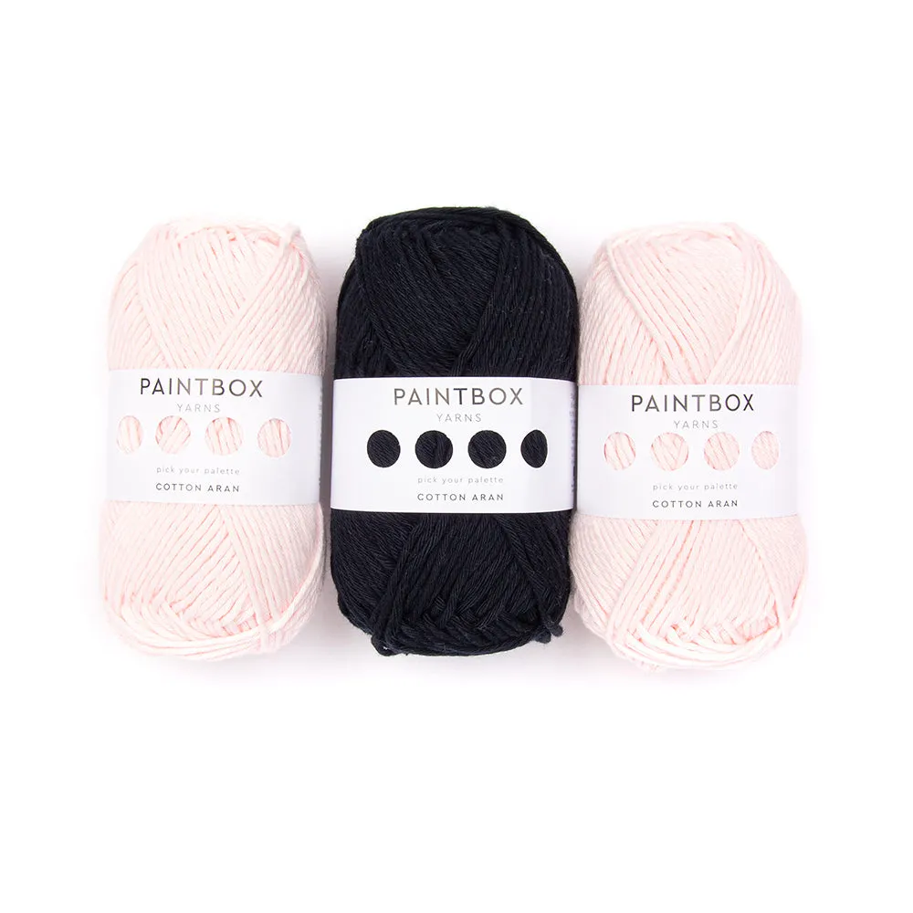 Paintbox Yarns Cotton Aran Norman Sheep Häkelset 3er Pack