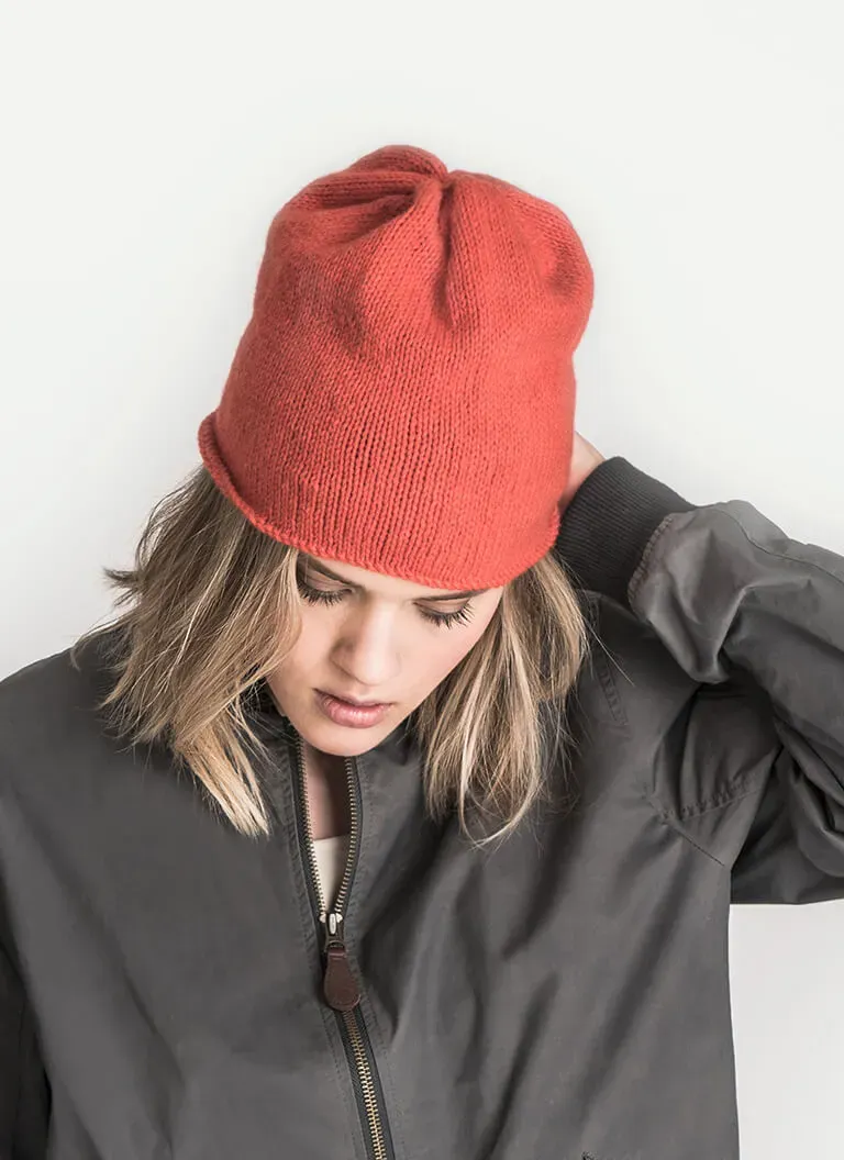 Blue Sky Fibers Shoreview Cap 201814 Strickanleitung Rollrand