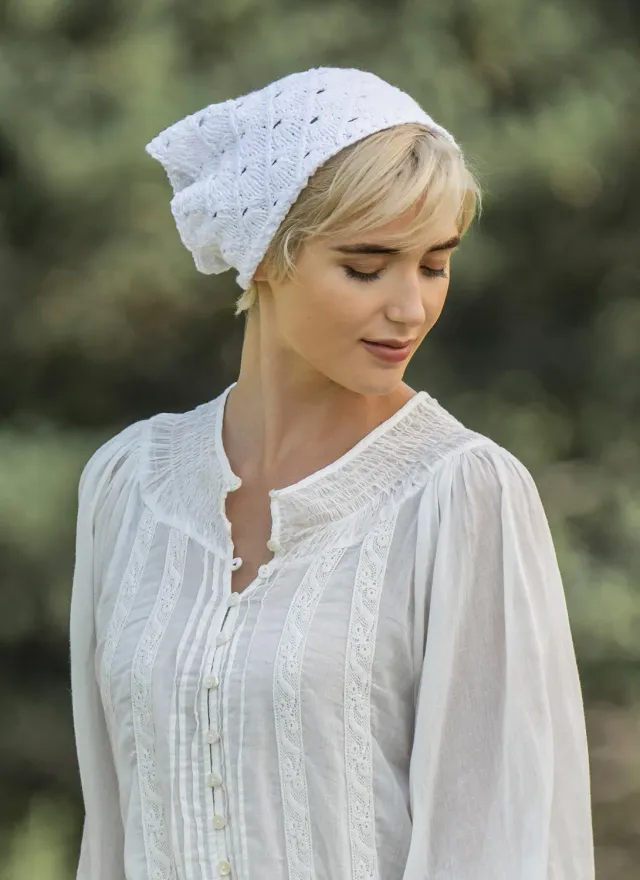 Blue Sky Fibers Petaluma Kerchief Strickanleitung Frühling
