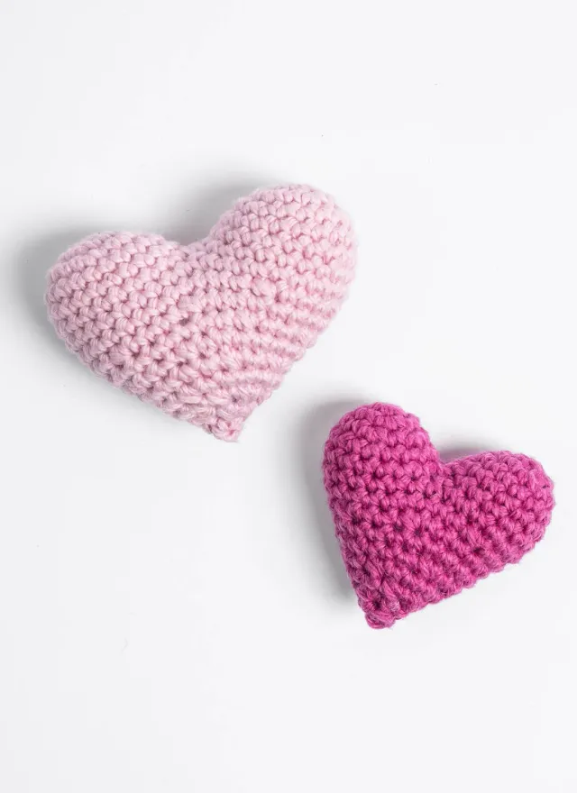 Blue Sky Fibers Sweet Hearts Häkelanleitung Deko 2 Größen