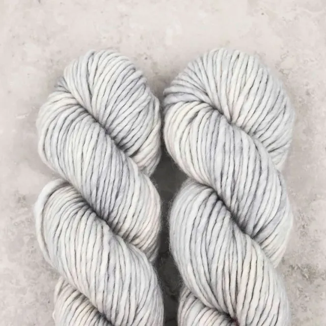Madelinetosh ASAP Silver Fox Wolle 82m Super Bulky