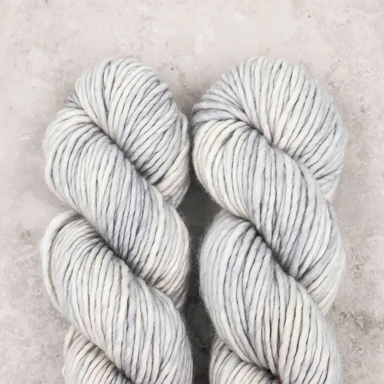 Madelinetosh Biggie Silver Fox Wolle 1 Strang Super Bulky