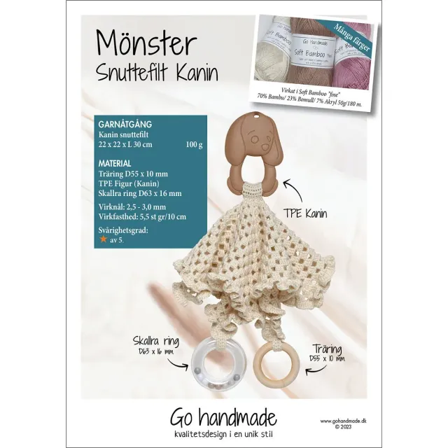 Go Handmade Louie Pullover Strickanleitung XS-XXXL Teddy