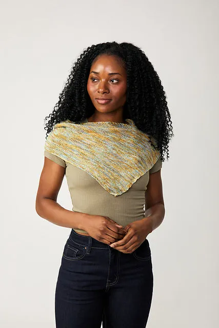 Madelinetosh Envoy Kit Cabin Fever Tuch-Set Lunar-Anleitung