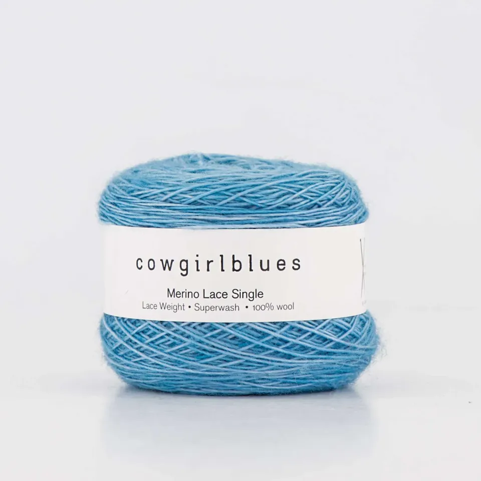 Cowgirlblues Merino Lace Seagrass Wolle Grün