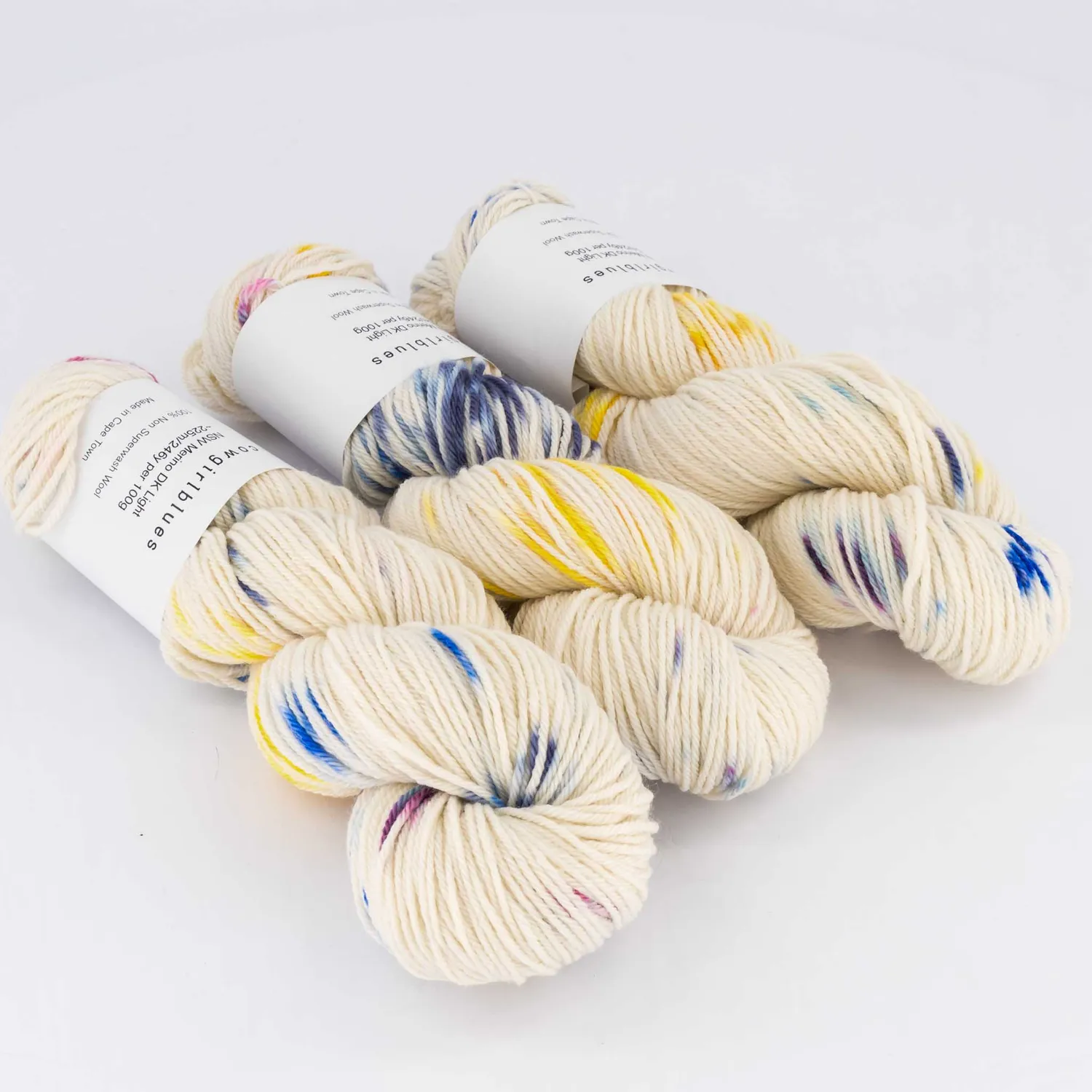 Cowgirlblues NSW Merino DK Carly Simon Wolle 100g blaugold