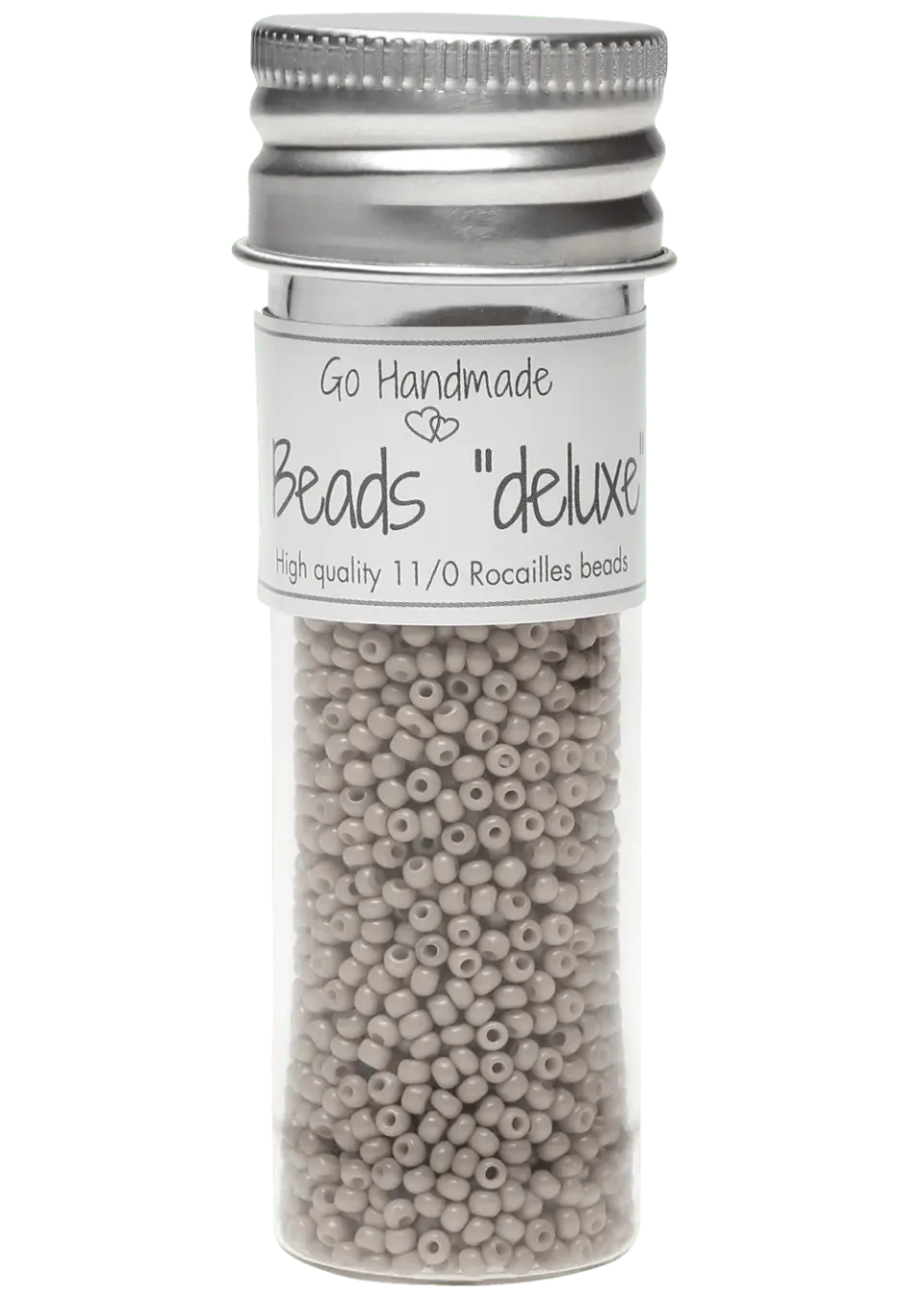 Go Handmade Glasperlen Beige 30 g 2,1-2,3 mm