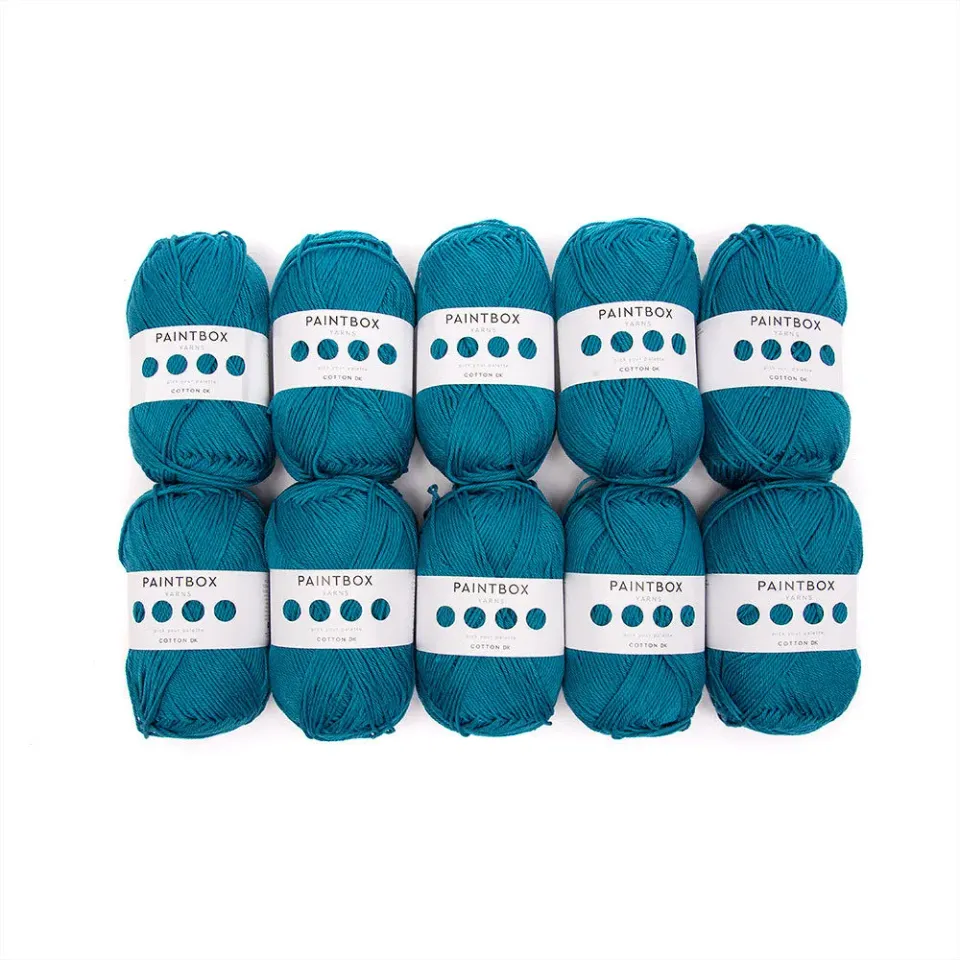 Paintbox Yarns Cotton Mix DK Baumwollgarn 10x100g Weiß