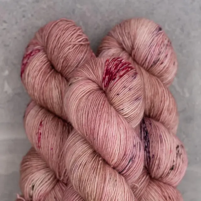 Madelinetosh Tosh Merino Light Copper Pink Wolle 384m Single