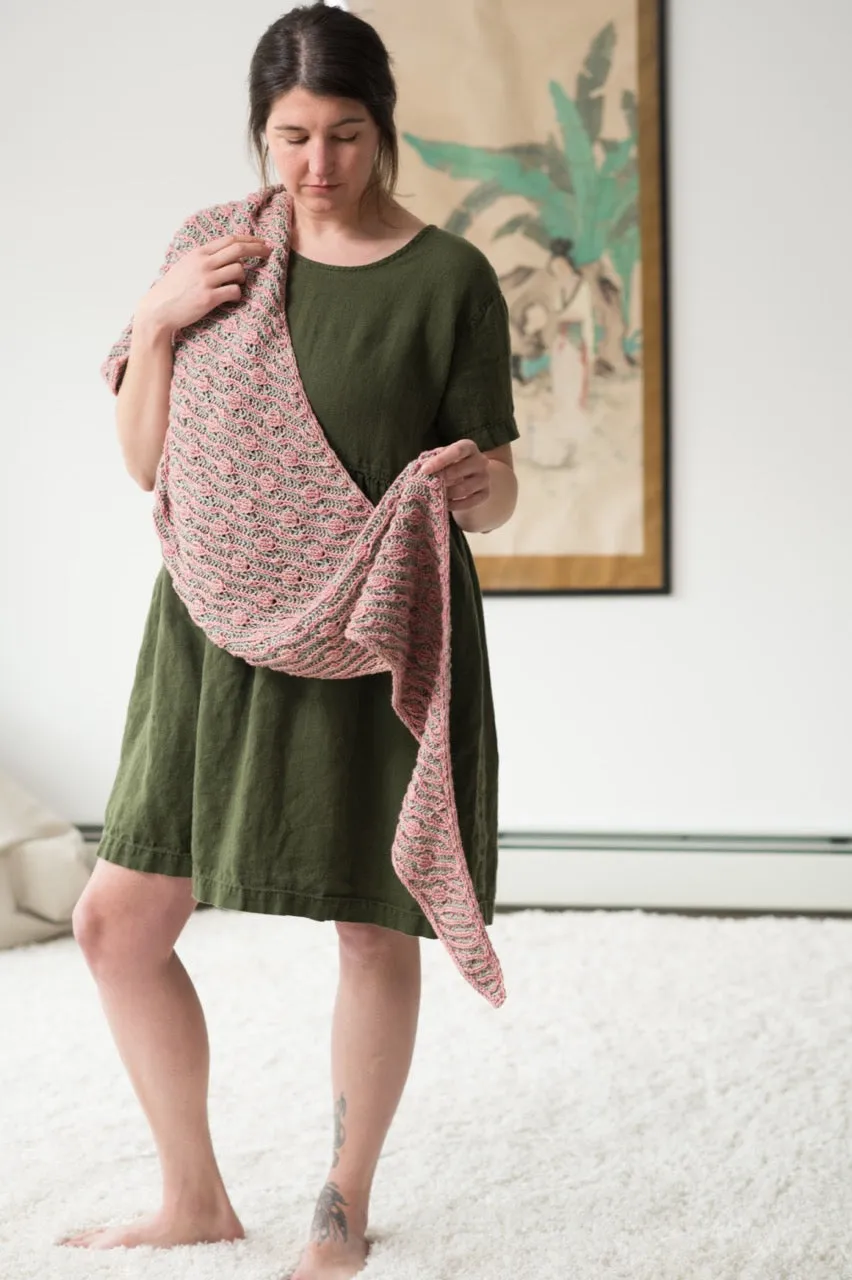 Madelinetosh Champagne Brunch Shawl Strickanleitung PDF