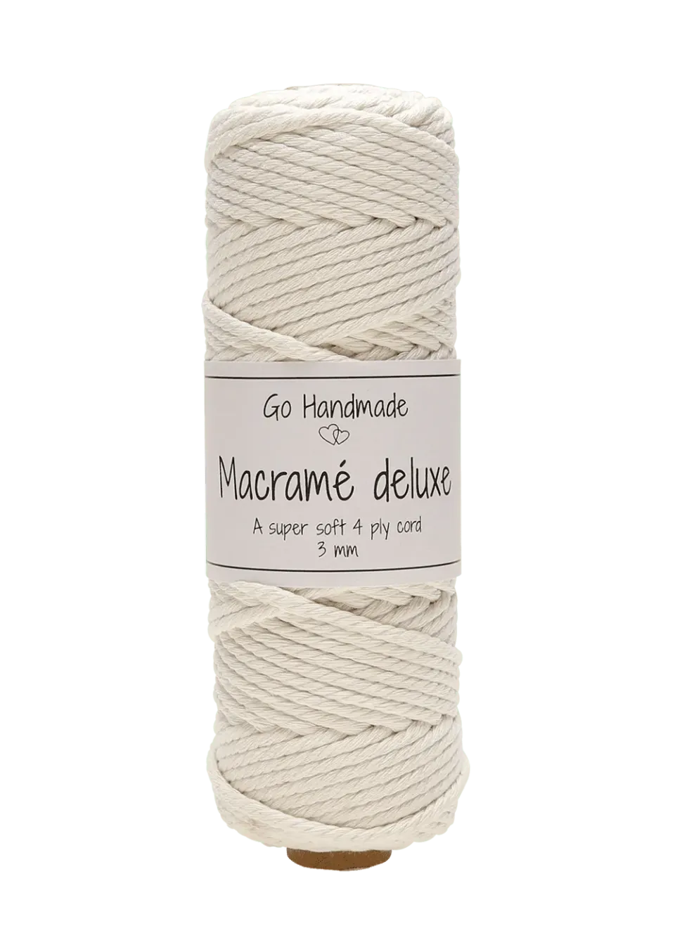 Go Handmade Macramé Deluxe Makrameegarn 150g Baumwolle