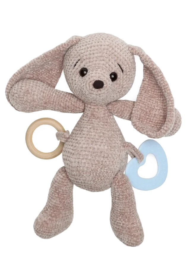 Go Handmade Bohème Velvet fine Sensory Bunny Häkelanleitung Samt