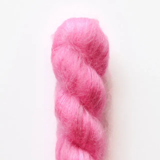 Madelinetosh Tosh Silk Cloud Fluoro Rose Garn 25g Lace