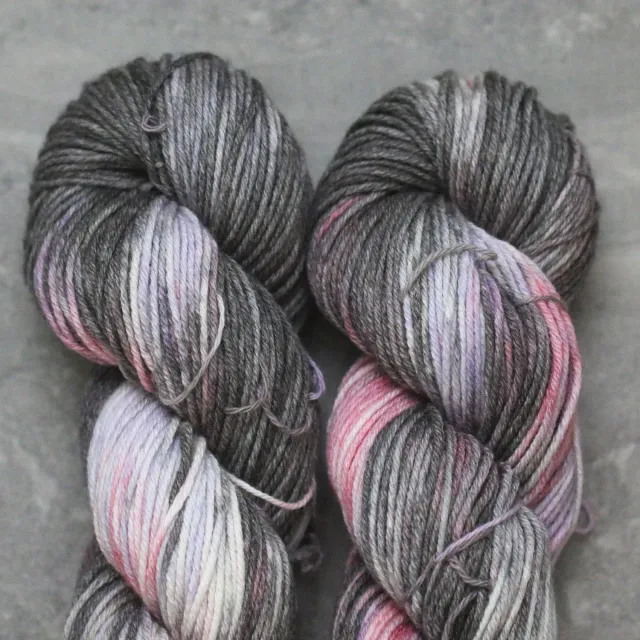 Madelinetosh Wool Cotton Pink Moon DK Wolle Baumwolle