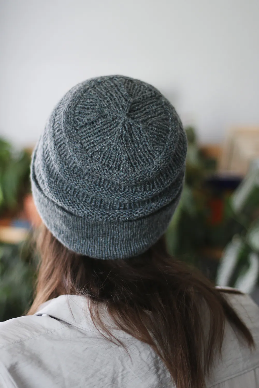 Madelinetosh Limestone Hat Kit Strickset Afternoon 2 Stränge