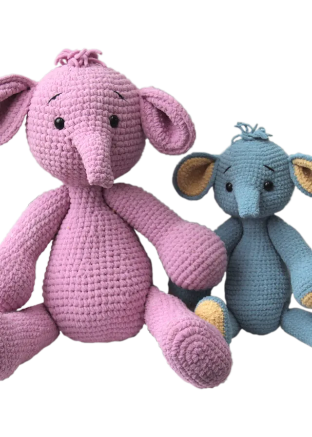Go Handmade Happy Chunky Elefant Häkelanleitung