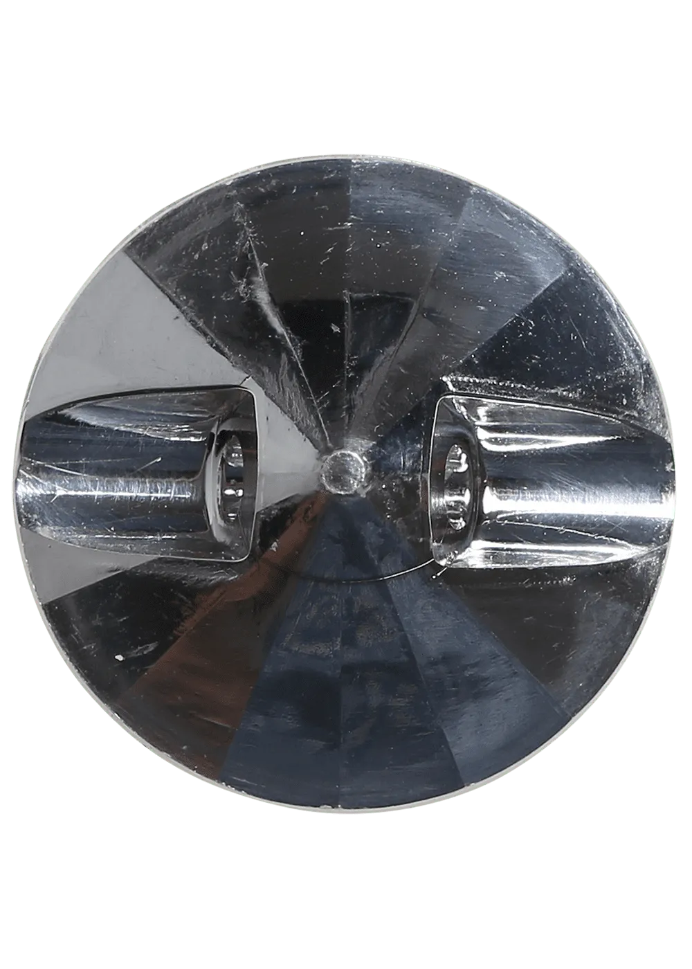 Go Handmade Cocktail Perlen 18 mm Tunnel 8 Stück Glitzer