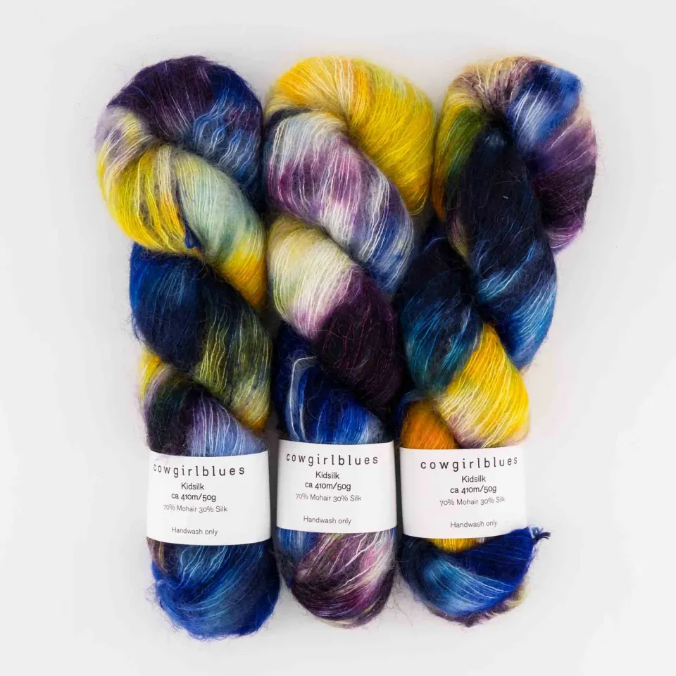 Cowgirlblues Kidsilk Tina Turner Wolle handgefärbt