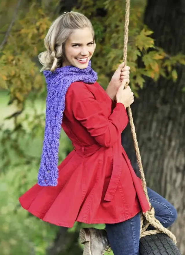 Blue Sky Fibers Classic Talitha Scarf Strickanleitung 9215 Schal