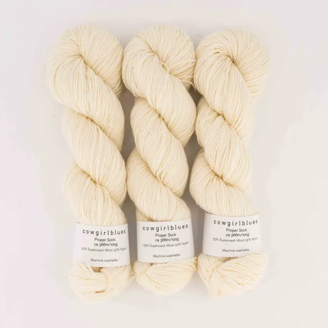 Cowgirlblues Proper Sock Natural Sockengarn robust