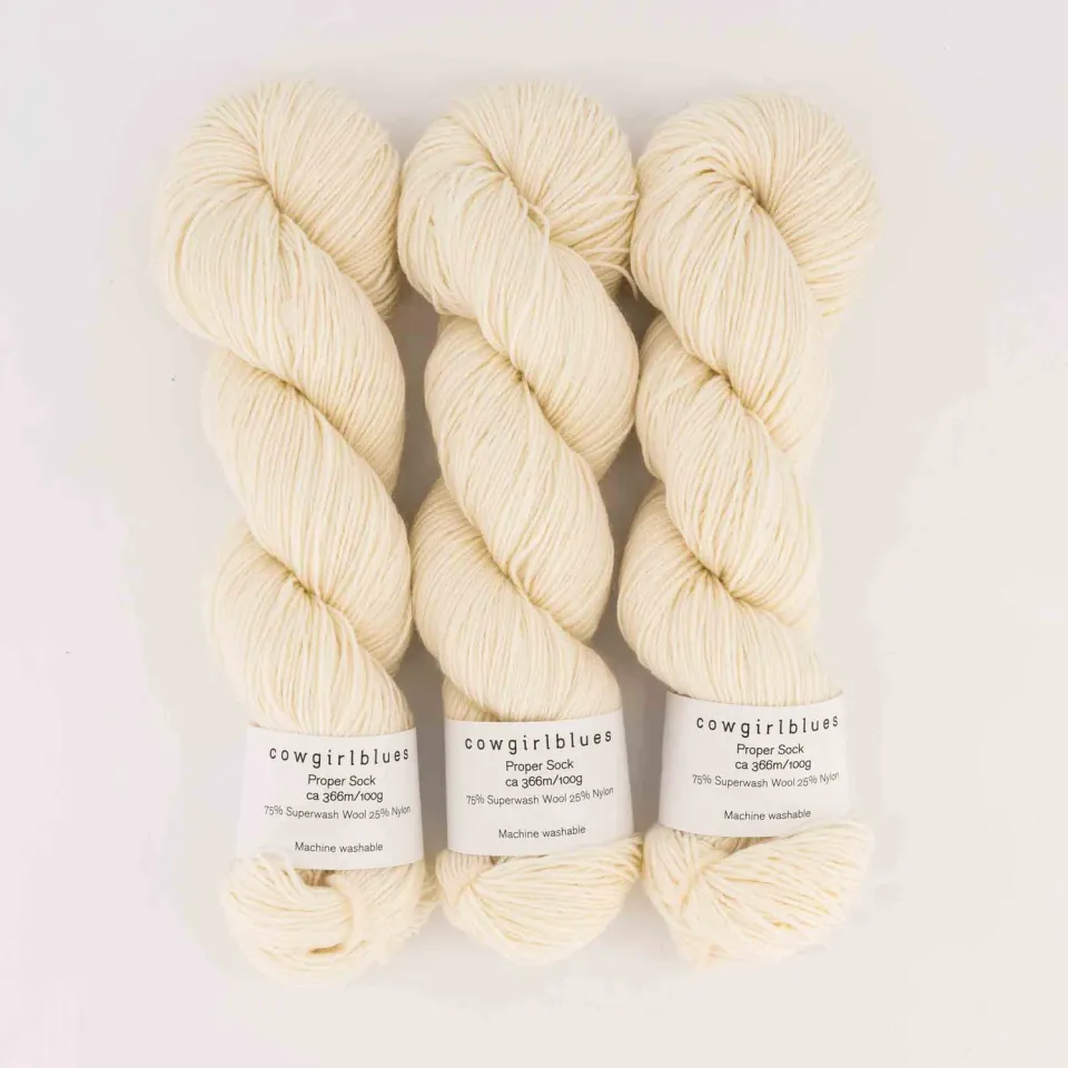 Cowgirlblues Proper Sock Natural Sockengarn robust