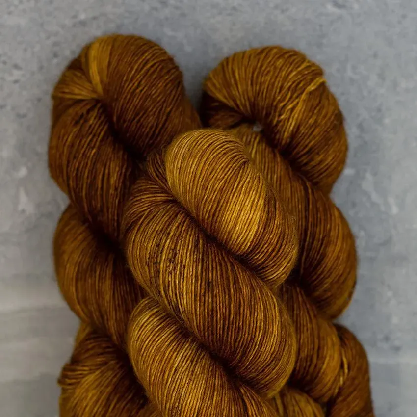 Madelinetosh Pashmina Wolle Rye Bourbon 1 Strang Seide