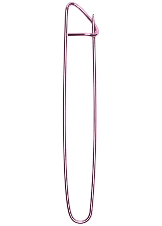 Go Handmade Maschenhalter 20 cm Rose flexibel