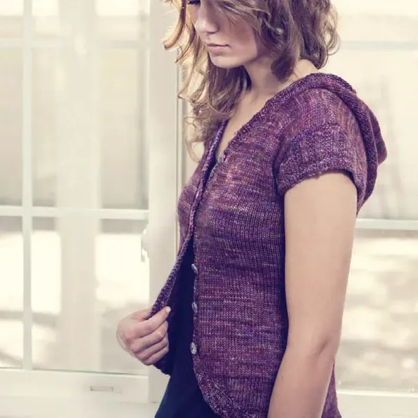 Madelinetosh Storyteller Hoodie Anleitung PDF Worsted Kapuze