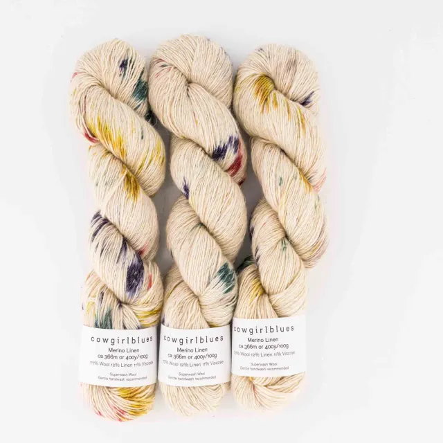 Cowgirlblues Merino Linen Wolle Tambourine Man Leinenmix