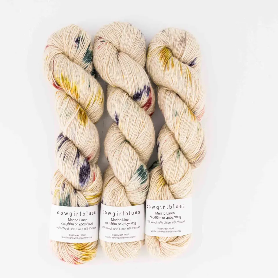 Cowgirlblues Merino Linen Wolle Tambourine Man Leinenmix