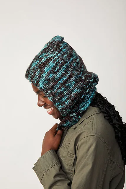 Madelinetosh No Chill Hood Biggie Strickkit 2 Stränge Kapuze