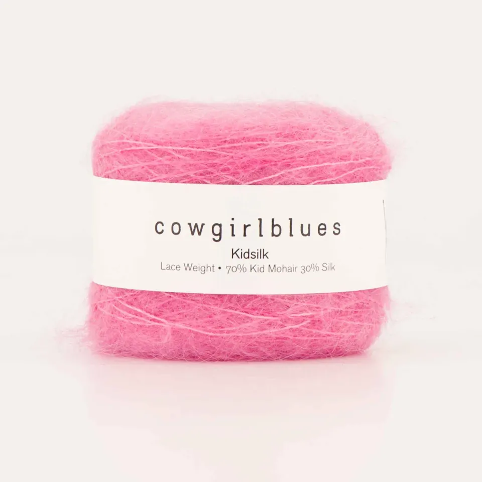 Cowgirlblues Kidsilk Hot Pink Mohairwolle leuchtpink