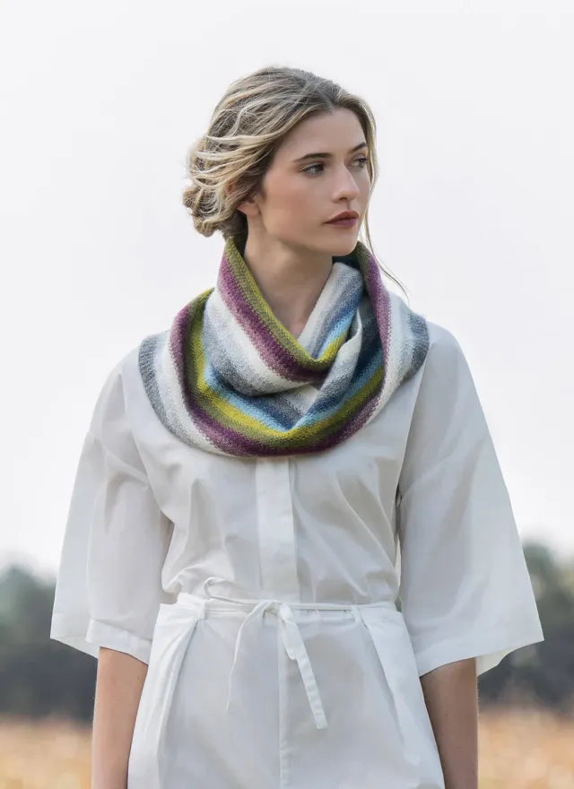 Blue Sky Fibers Classic Series Lighthouse Cowl Strickanleitung Loop