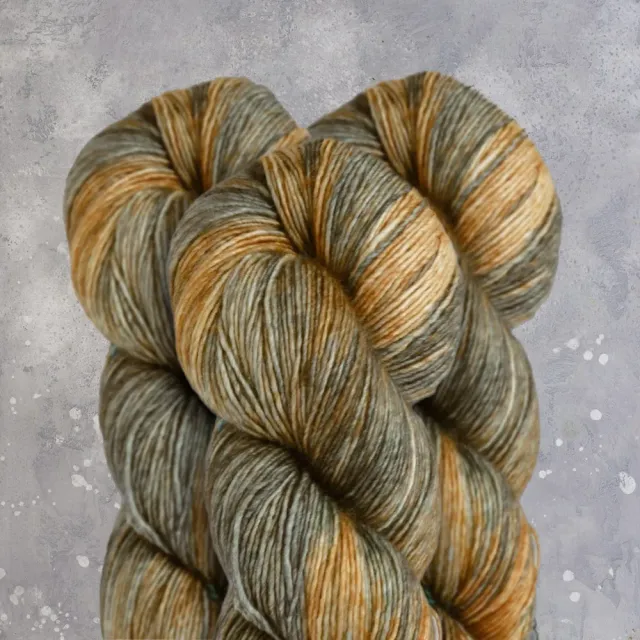 Madelinetosh Woolcycle Earl Grey Wolle Sport 300 m
