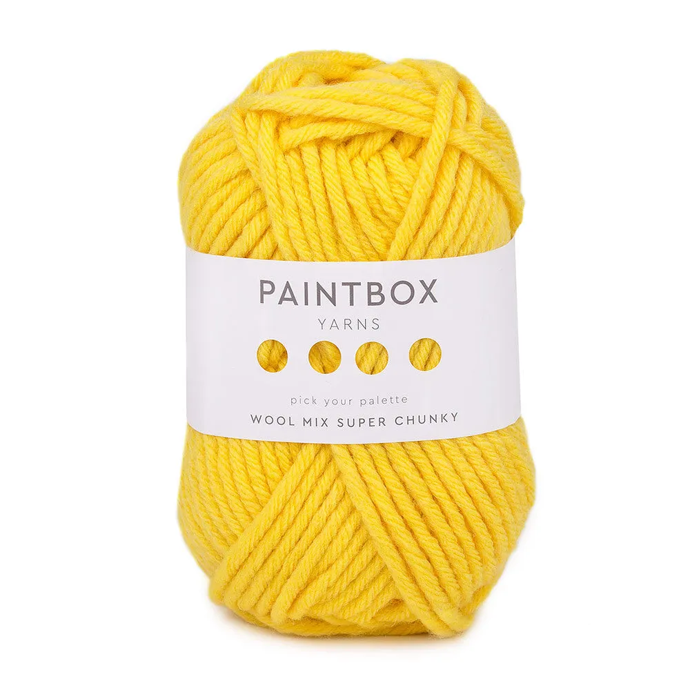 Paintbox Yarns Wool Mix Super Chunky Wolle 100g Wollmix