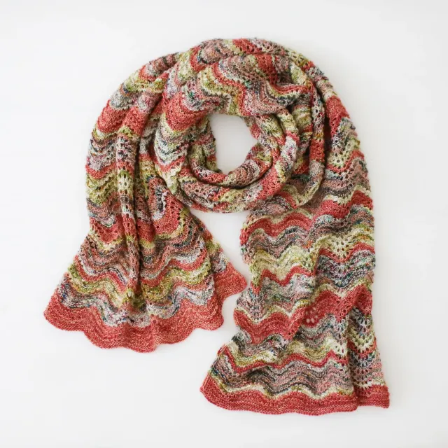 Madelinetosh Rio Grande Shawl Strickanleitung PDF Fingering