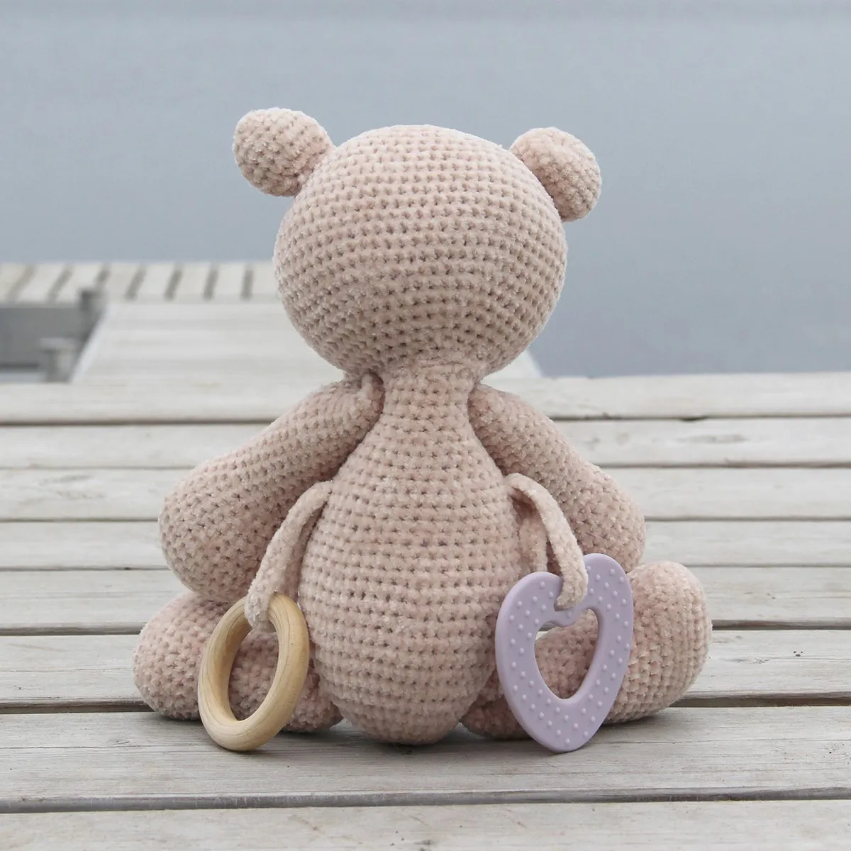Go Handmade Sensorik-Hase Häkelset 26 cm