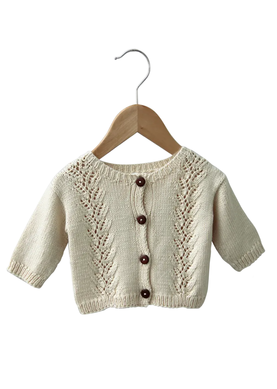 Go Handmade Cardigan Lace Strickanleitung 3-6 Monate