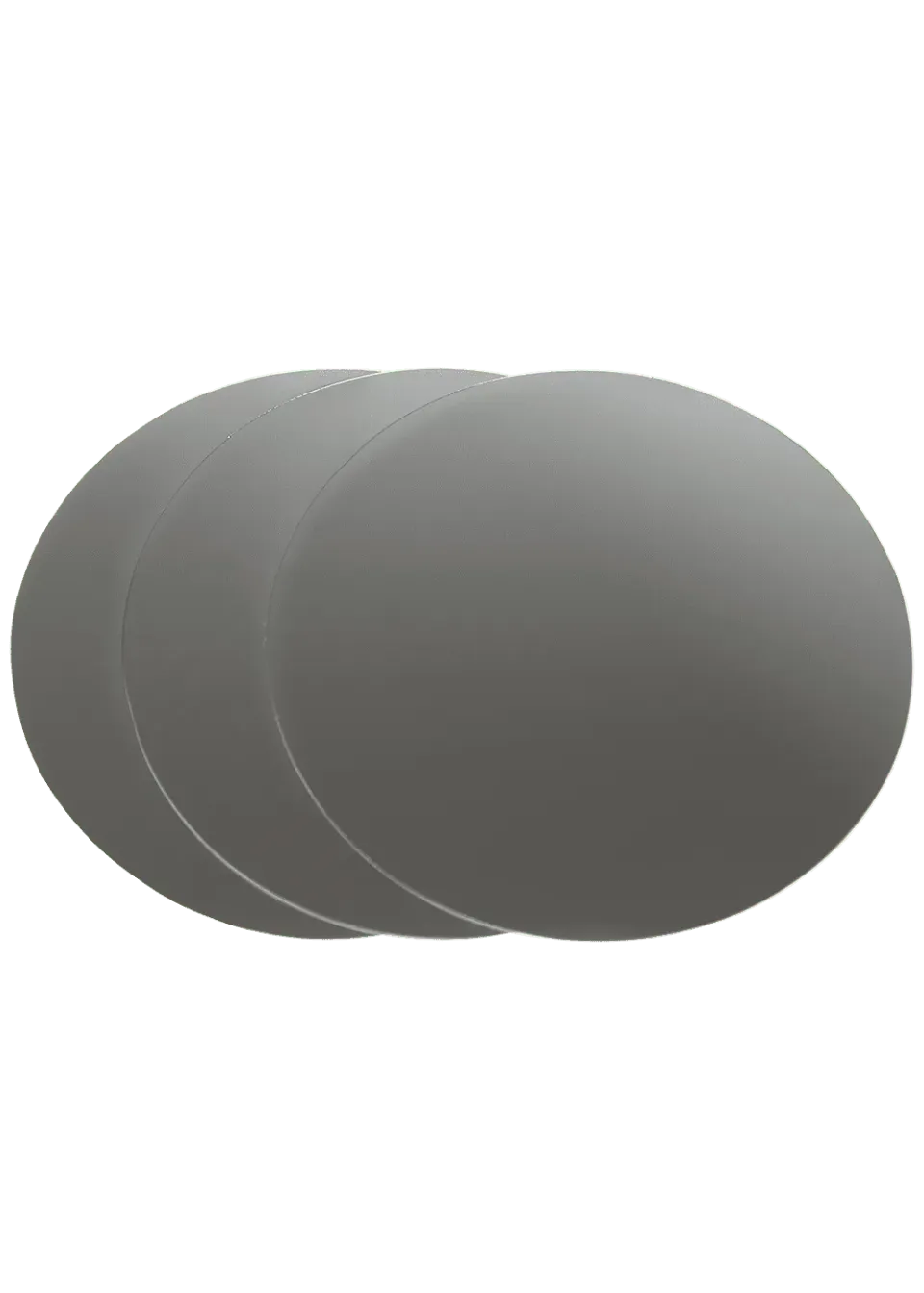 Go Handmade Mirror Spiegel 16cm 3 Stück bruchsicher