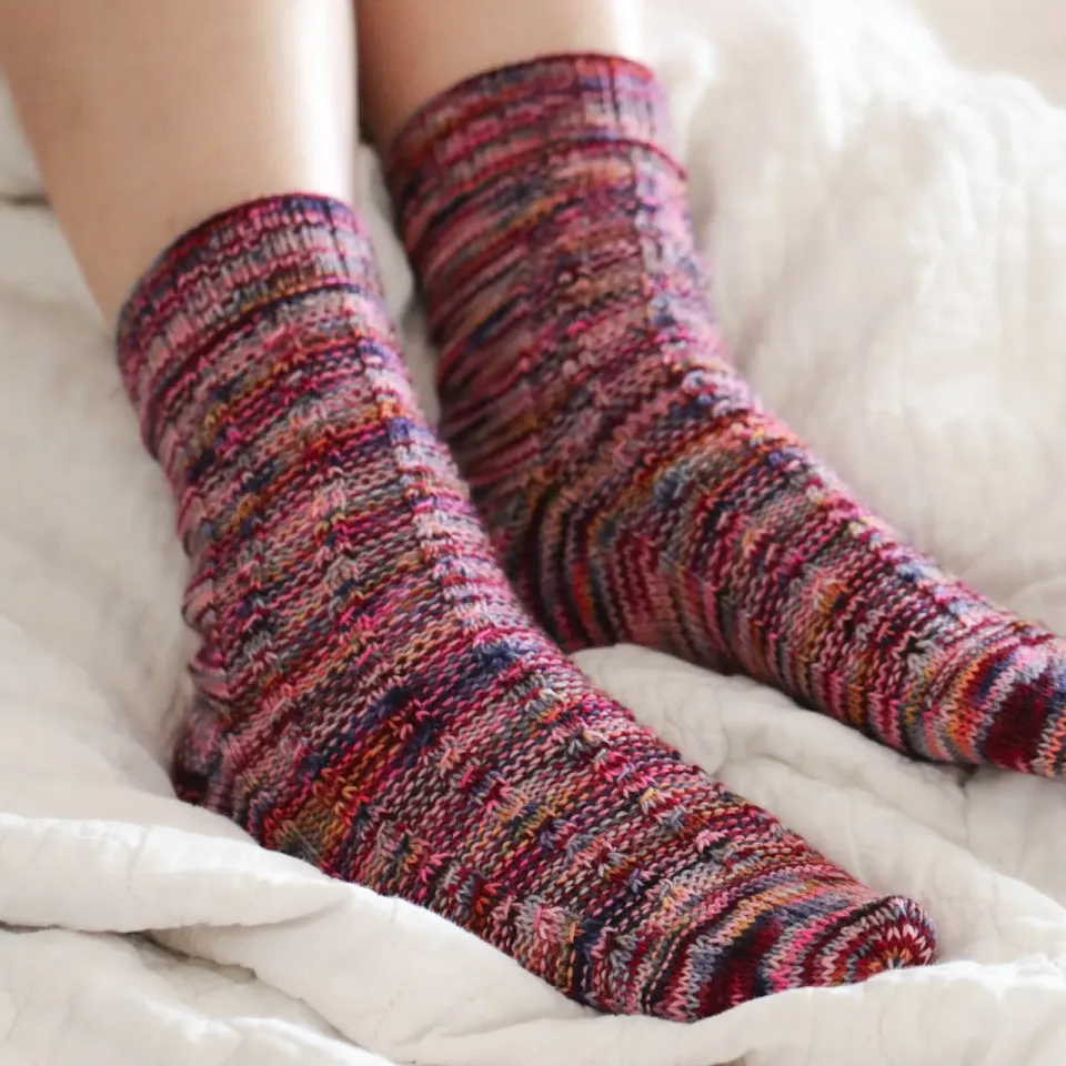 Madelinetosh Gobstopper Socks Strickanleitung PDF Socken
