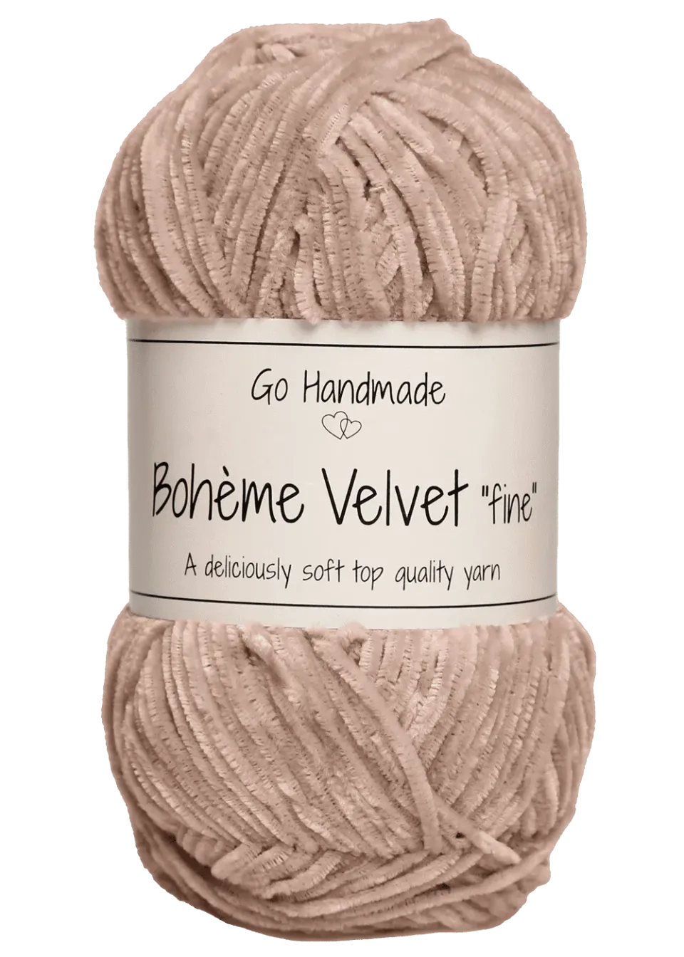 Go Handmade Bohème Velvet fine Samtgarn 50g 190m Polyester