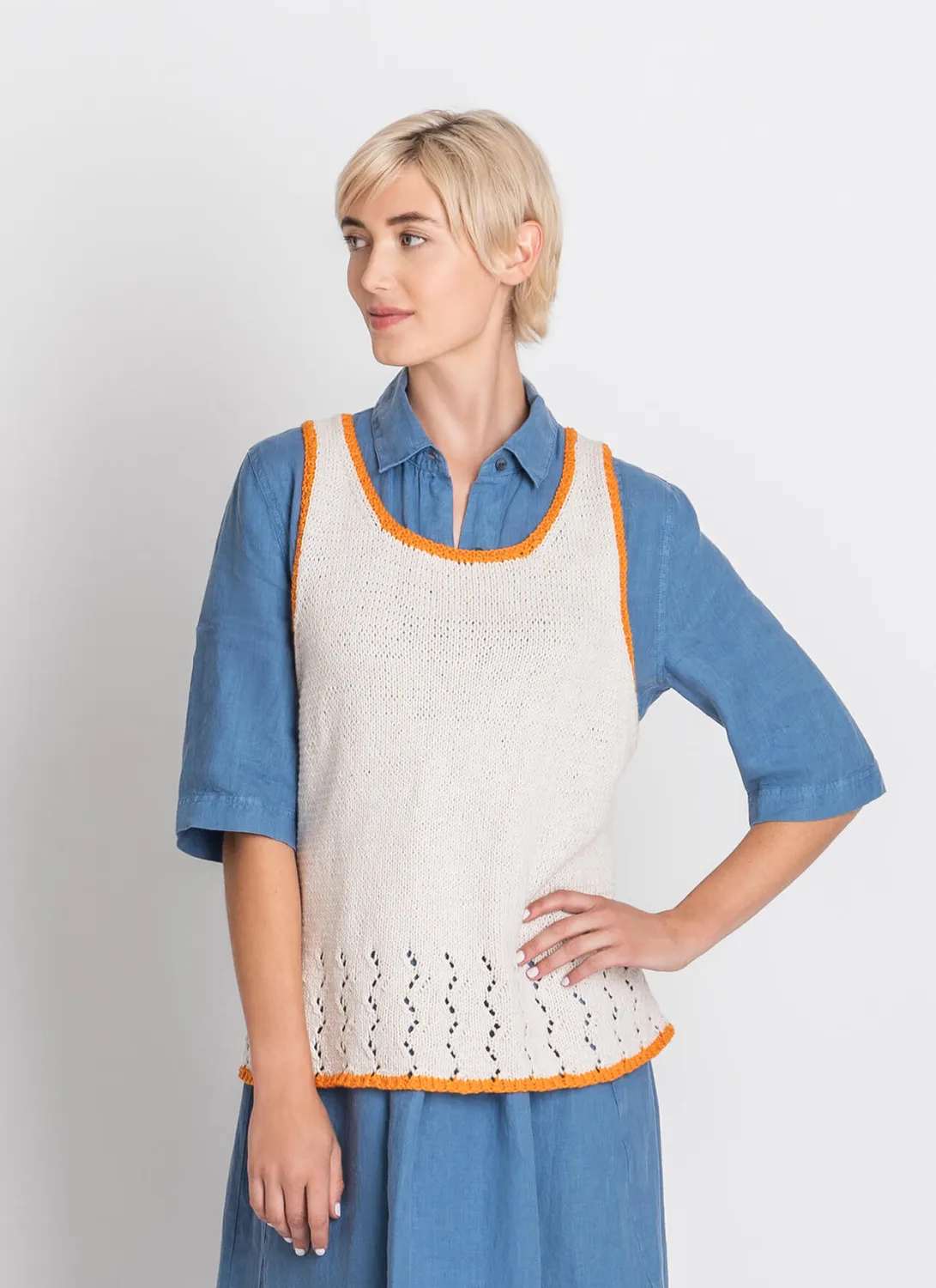 Blue Sky Fibers Classic Tiburon Tunic Strickanleitung Tunika