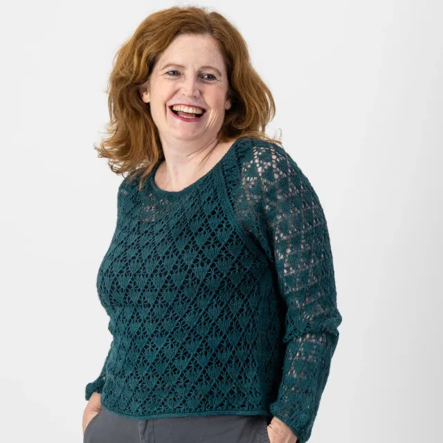 Cowgirlblues Fern Sweater Strickkit Wolle nach Größe