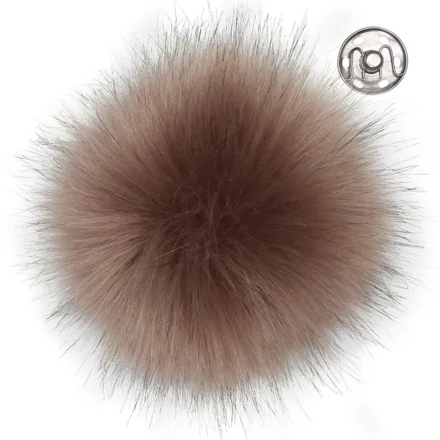 Go Handmade Pompon Bommel Knopf Gross 13cm Fell