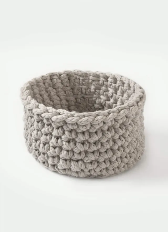 Blue Sky Fibers Brookston Jumbo Basket Häkelanleitung Korb