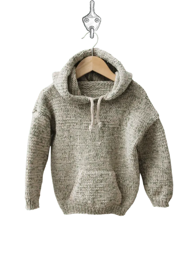 Go Handmade Little One's Hoodie Strickanleitung 1-12 Jahre